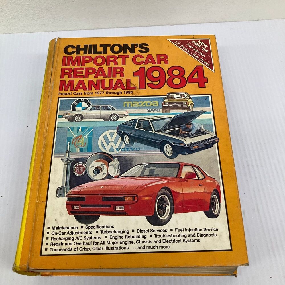Chilton's Import Car Repair Manual 1984